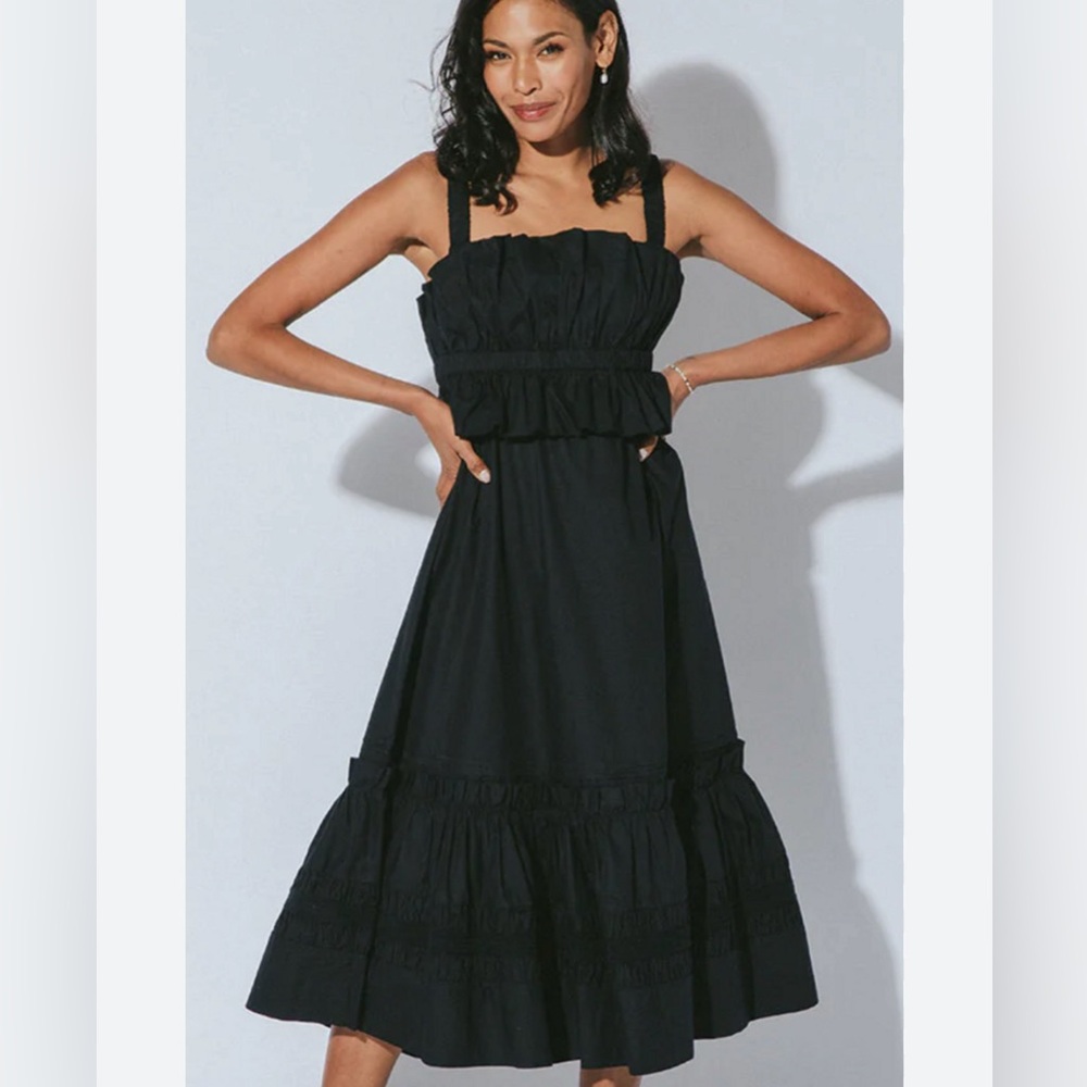 Cleobella Diana dress in black BNWT XS